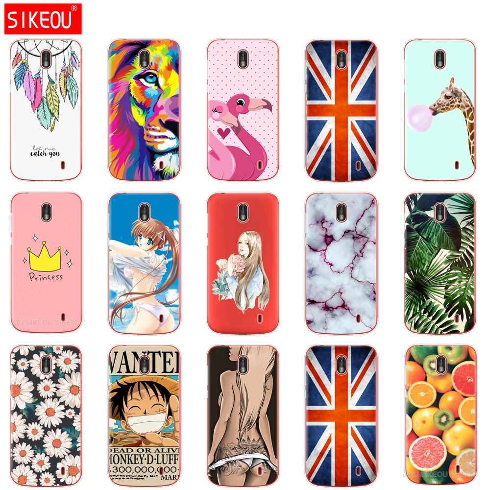 Чехол для телефона Nokia 1 Plus чехол симпатичная мультяшная силиконовая Мягкая