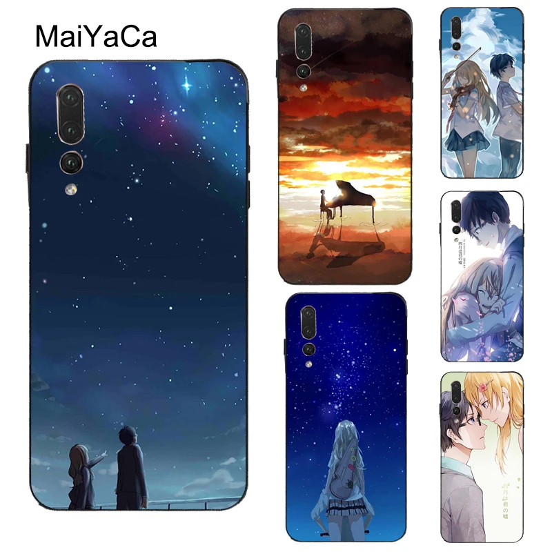 Чехол Your Lie in April для Huawei Honor 50 20 7A Pro 10i 8X 9X 9 10 Lite 7C 8A 8C 8S Y9 Y6 Y7 2019 Nova 5T | Мобильные