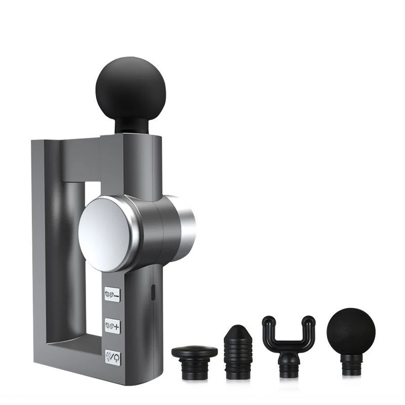 

KLASVSA Electric Massager Gun Slimming Fascia Gun Relax Muscles 32 Speed 4 Heating with LED Display Massage Relaxation