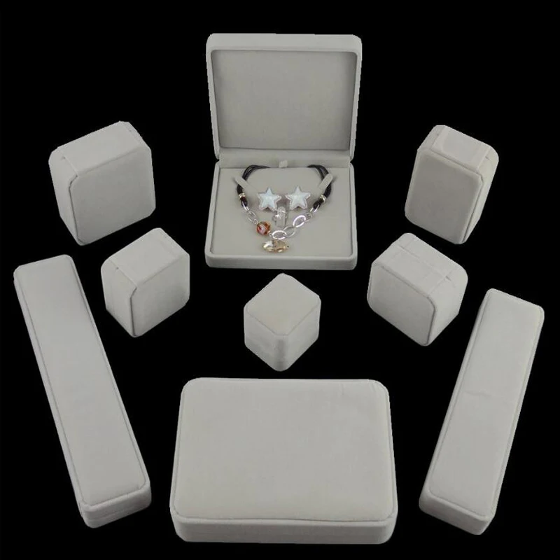 Высококачественное простое серое Фланелевое колье на День Св. Валентина новый