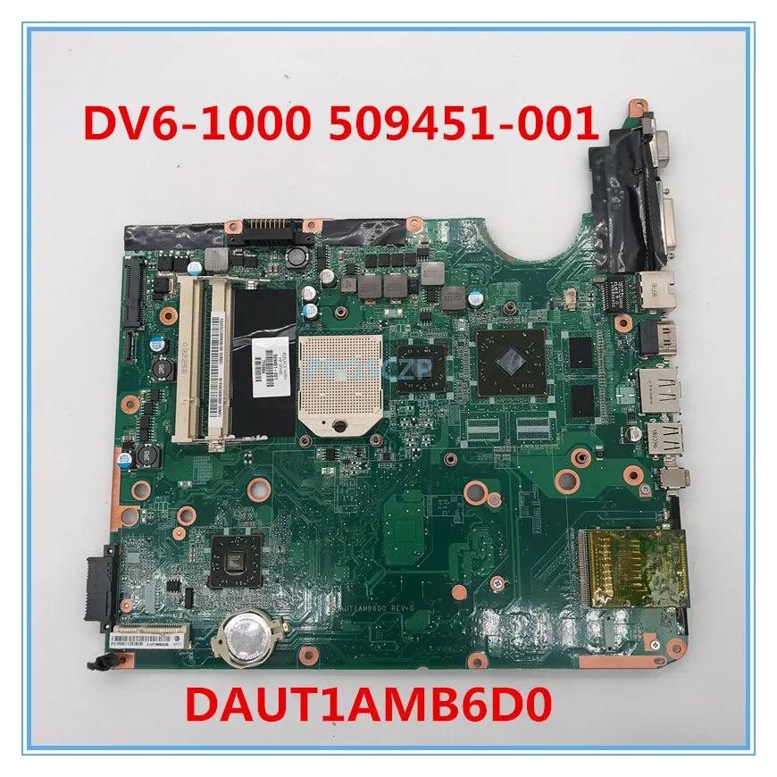 Высокое качество материнская плата для ноутбука 509451 001 501 601 DAUT1AMB6D0 100% хорошо