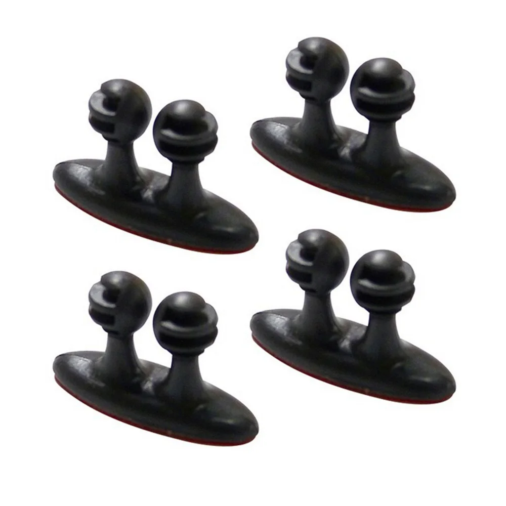 4 шт. автомобильный фиксированный зажим для кабеля автомобиля проволочная Пряжка