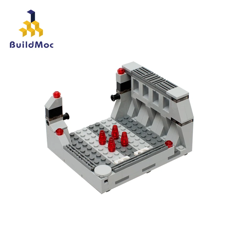 BuildMOC серия Звездные войны, совместимые с мини-Звезда смерти док-отсек 327 мс 6103 блоки 05132 75192 Millenniumm Тысячелетнего Сокола