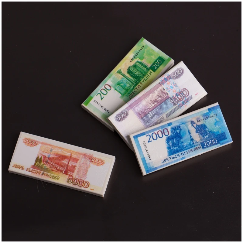 Ластик ArtSpace Рубль прямоугольный термопластичная резина 68*30*7 мм без возможности