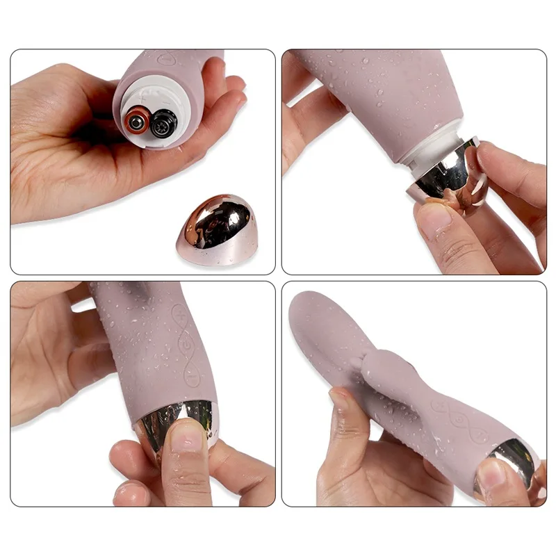 2в1 10 Режим высококачественный силиконовый вибратор-Стимулятор клитора