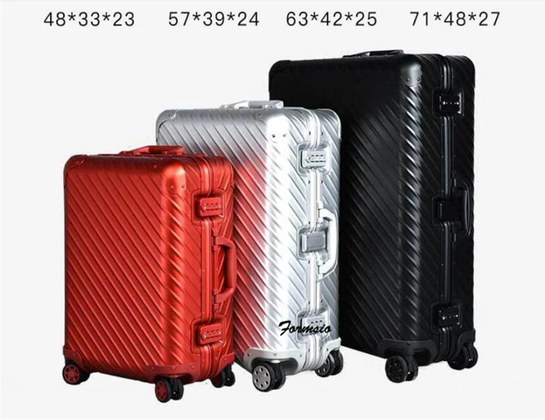 Carrylove 2" 26" 2" дюймов Алюминиевый Чемодан вертушка металлическая сумка на колесиках