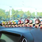 Новая Современная Милая Соска-кукла с шлемом забавная Автомобильная приборная панель обзор зеркало Аксессуары декор домашние фигурки и миниатюры