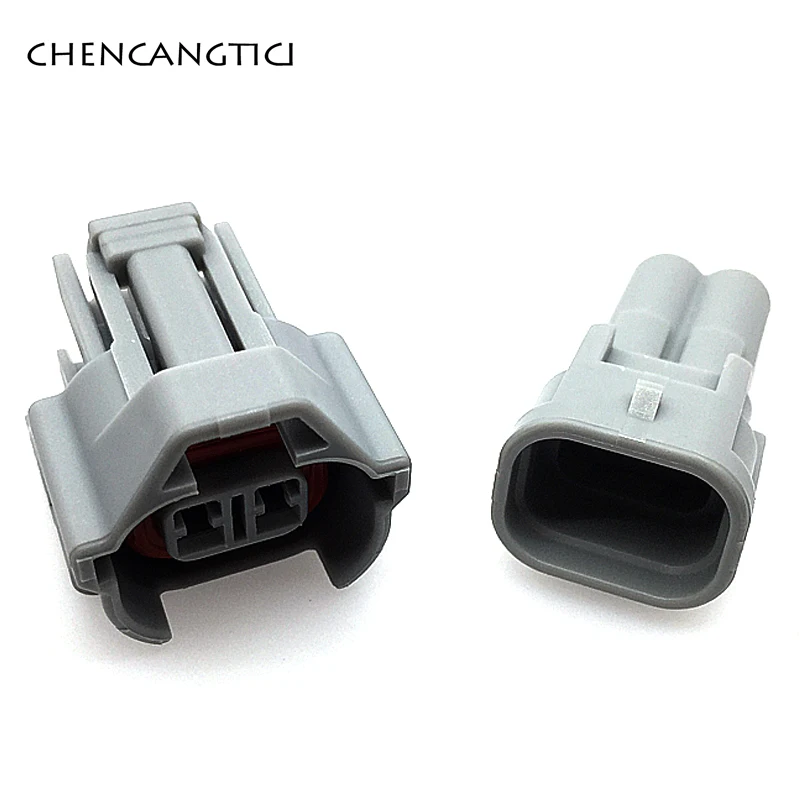 2 комплекта Nippon Denso 2 Pin/way водонепроницаемый мужской женский Верхний разъем топливной форсунки 6189-0060