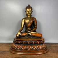 10 tibet buddhism temple bronze gilt true gold shakyamuni buddha statue medicine buddha statue amitabha statue