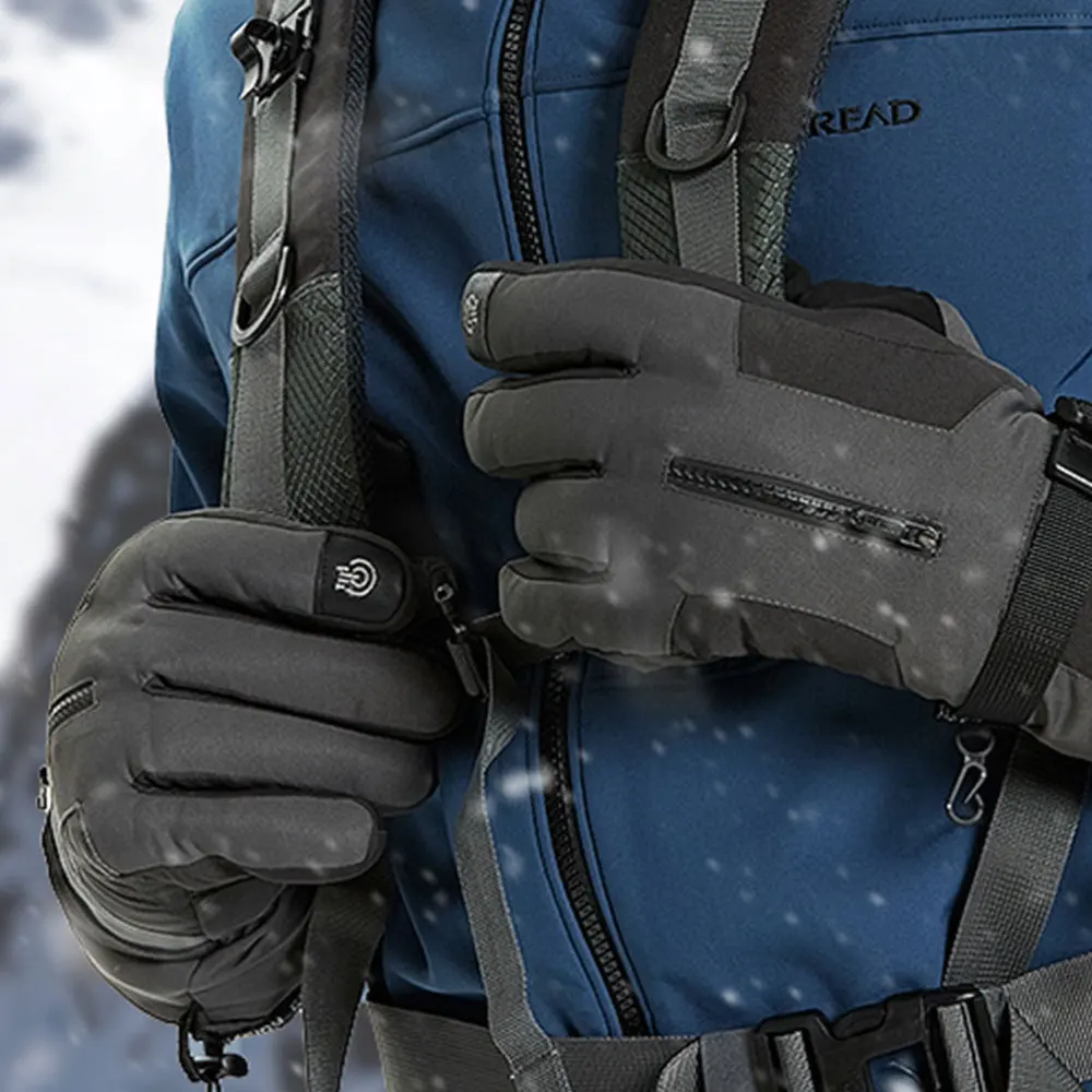 

1 Pair Useful Touch Screen Cold Weather Windproof Warm Glove for Outdoor Sports Cycling Hiking Running Climbing (Black,