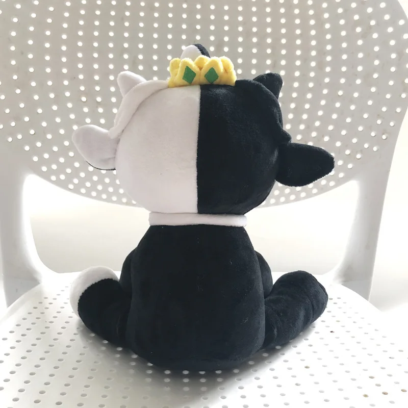 

Ranboo Plush Doll Hot Game Figure Plush Toy Soft Stuffed Cartoon Black And White Lamb Doll Toys for Children Birthday Gift