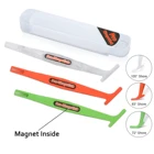 EHDIS 3 шт. виниловая оберточная Наклейка пластиковый скребок из углеродного волокна клейкая пленка Магнитный Ракель автомобильный Стайлинг Инструменты для тонирования окон