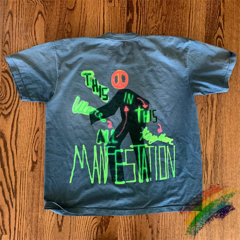 19FW Трэвиса Скотта серая футболка астромира Мужская Женская 1:1 высокого качества