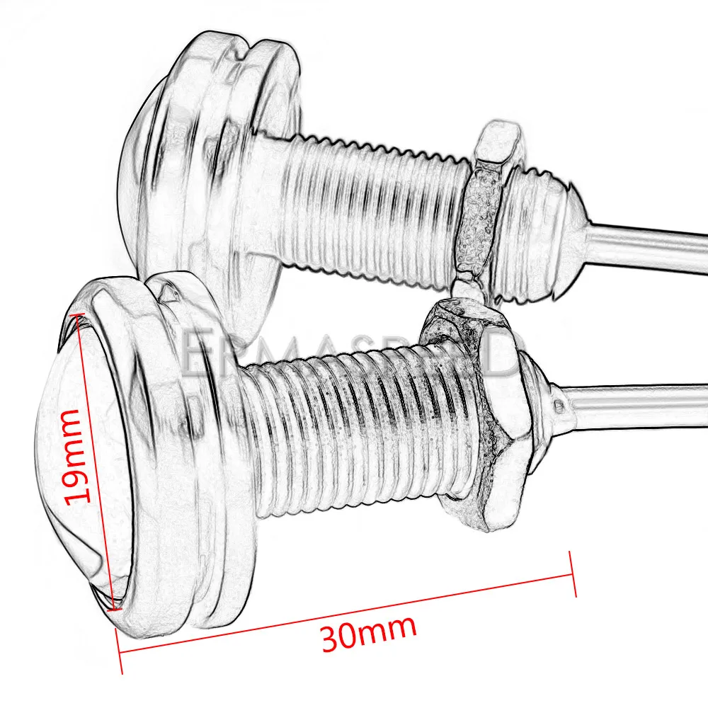 Универсальные светодиодные противотуманные фасветильник ДХО &quotОрлиный глаз&quot
