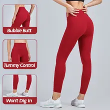 White Stretchy Push Up Yoga Pants 2021 New High Waist Gym Leggings Sport Women Fitness Plus Size Nudity Elastic Sports Tights (3)
