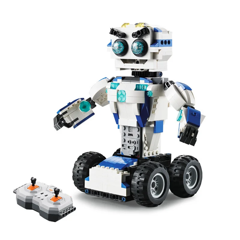 

High-tech Intelligent Robot Remote Control Model Tracked Building Blocks Children's Educational Toys Boy Birthday Gifts