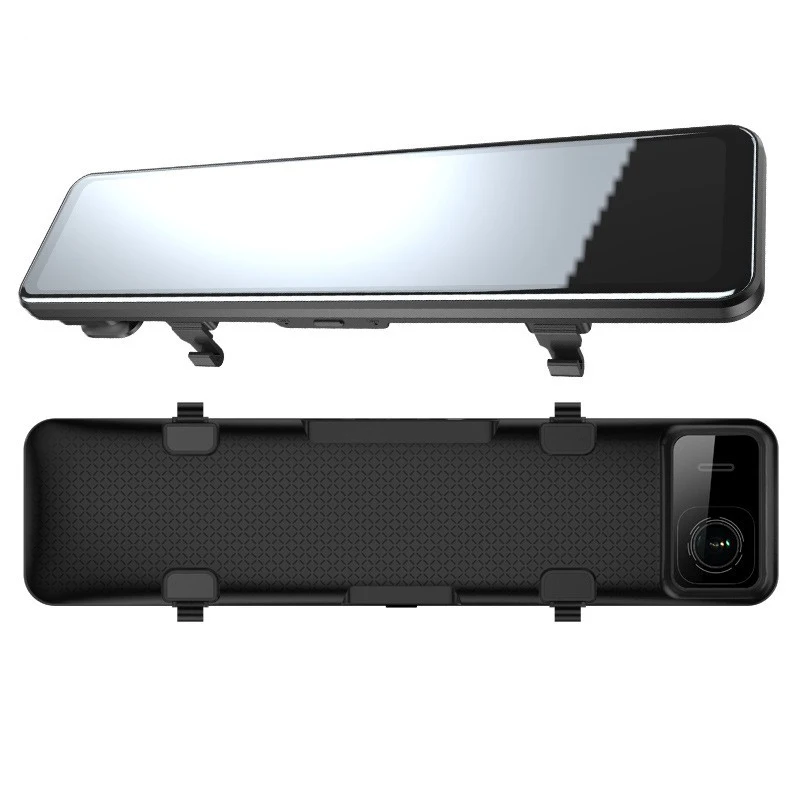 

12 Inch Rear View Mirror 4K Video Recorder Dash Cam WIFI GPS Track Car DVR Sony IMX415 Ultra HD 3840*2160P Camera for Phone App