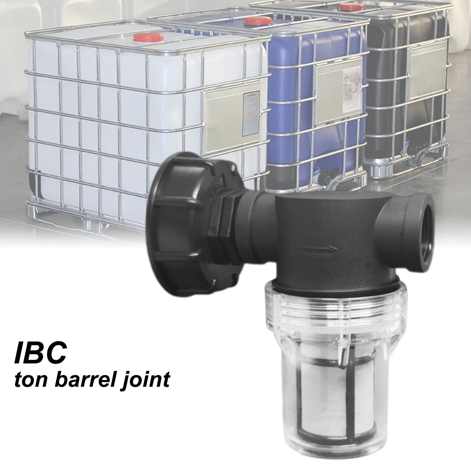 Соединитель для садового шланга IBC 4 6 садовый шаровой клапан Ton Barrel адаптер