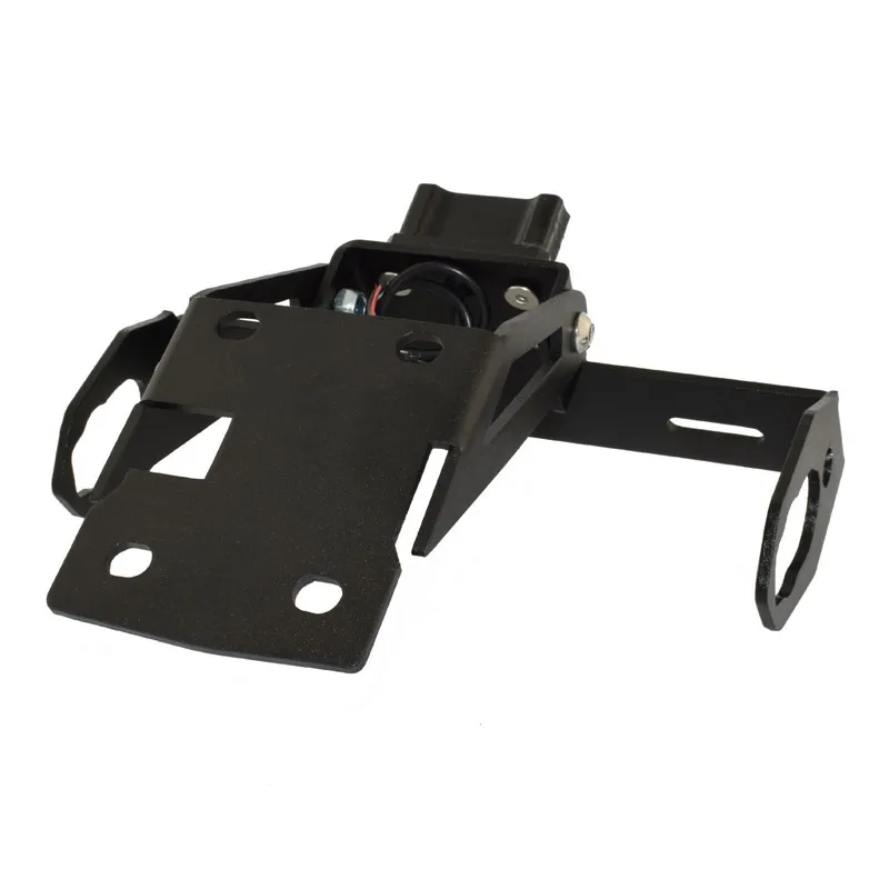 Регулируемый номерной знак рамка держатель кронштейн светильник ка для KAWASAKI Ninja