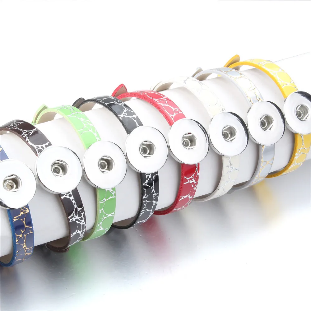 2 шт./лот Новое поступление браслет из искусственной кожи браслеты подходят для 18