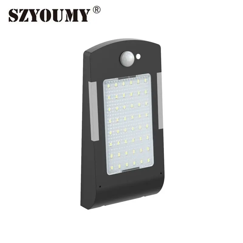 

SZYOUMY Solar Wall Light 54led 3 Mode Outdoor Motion Sensor Solar lamp Waterproof With Remote