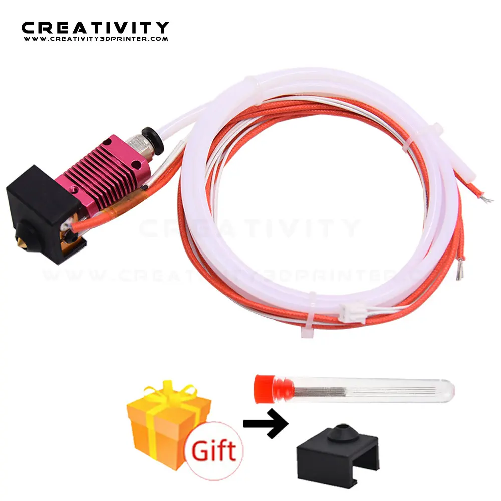 CR10 1 75 мм J head Hotend комплект Алюминий тепла блок с Нагреватель термистор Ender 3/CR 10/CR 10S