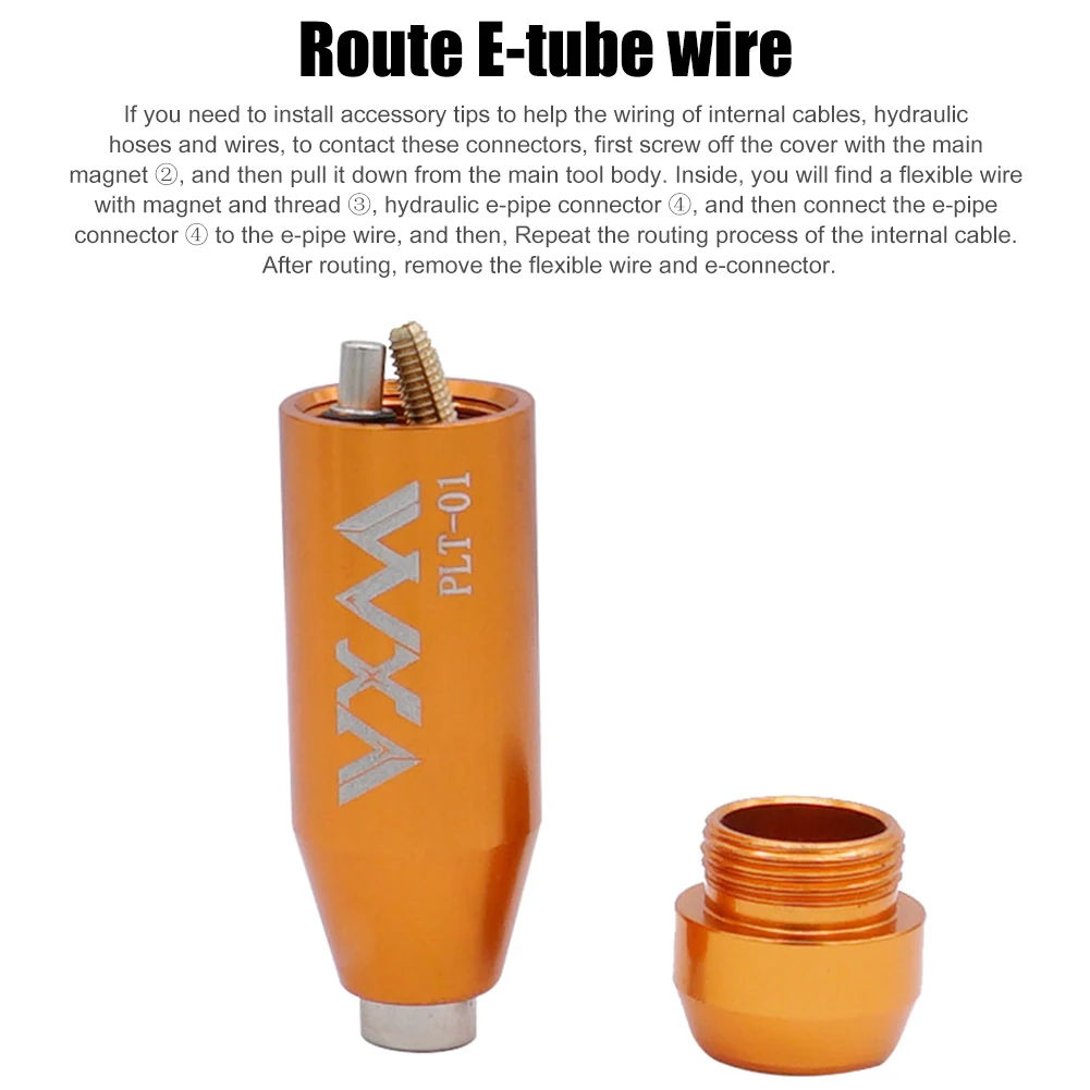 

Internal Cable Routing Tool Kit for Bicycle Frame Shift Hydraulic Wire Shifter Inner Cable Guide Bike Cycling Accessories