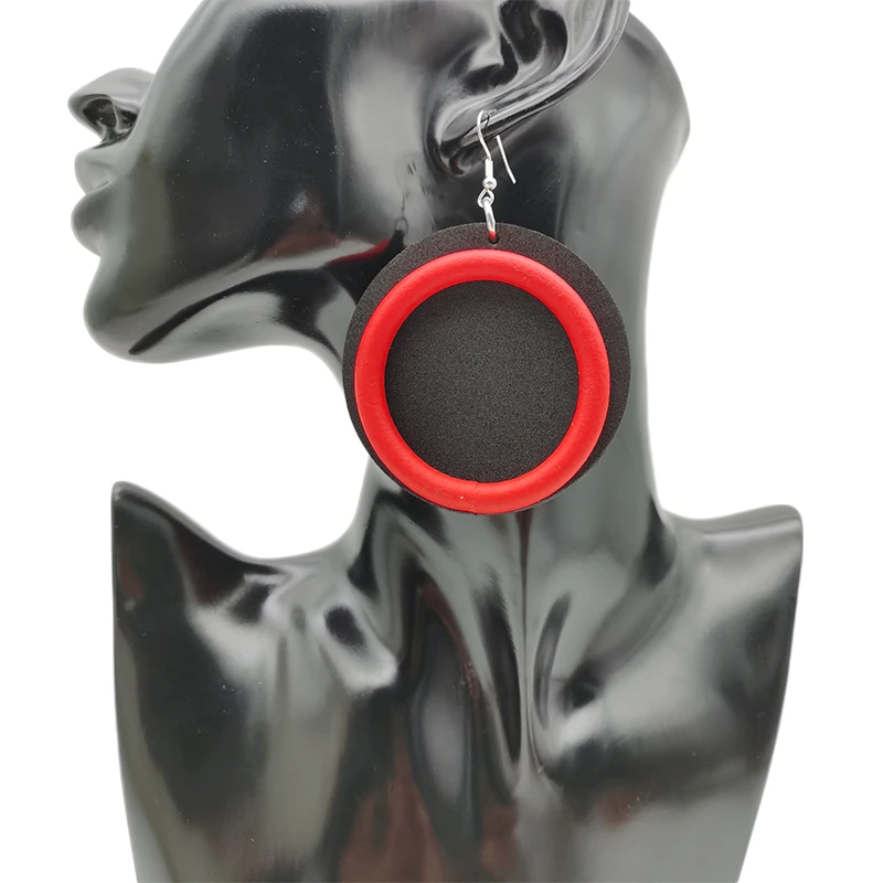 YD & YDBZ новинка 2019 модные круглые Висячие серьги женские ювелирные изделия ручной