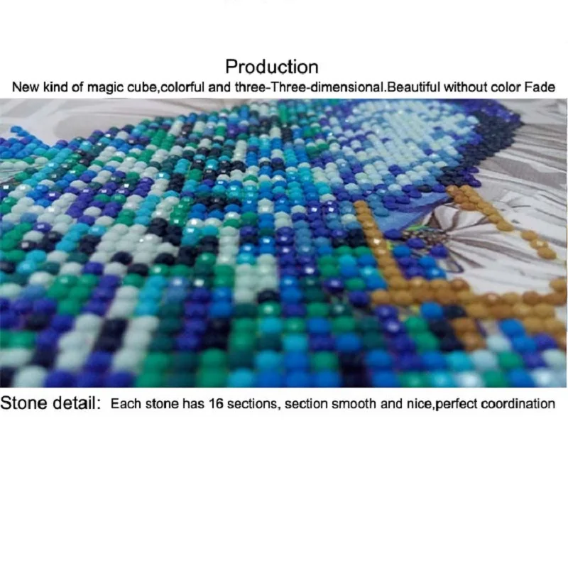 Алмазная живопись 5D с рисунком лошади/черепа/собаки Безрамная картина сделай сам