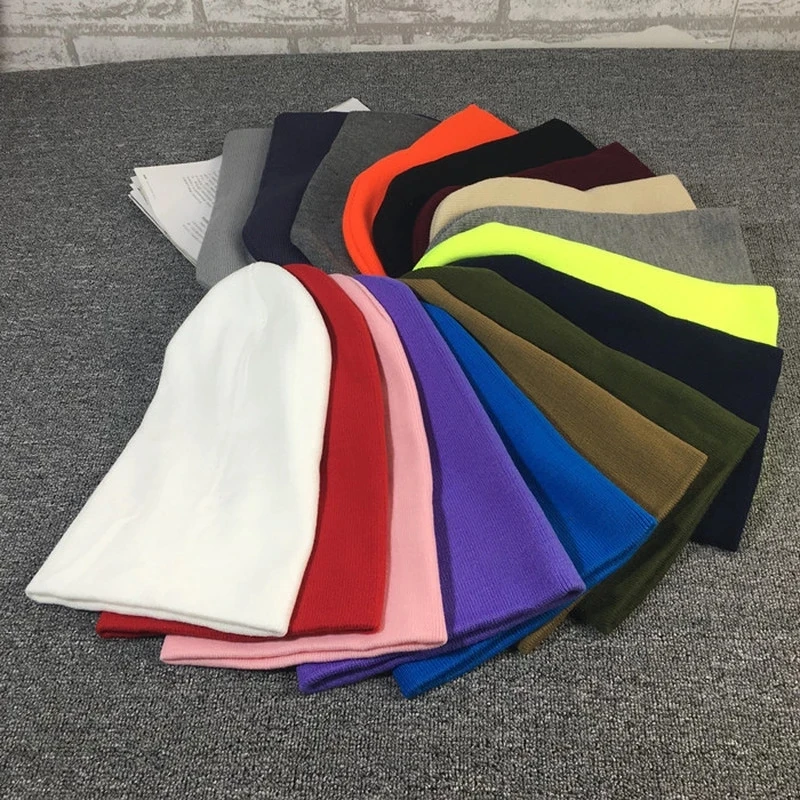 

Мужские зимние шапки, новинка, вязаная шапочка, флуоресцентная шапка, осенняя Женская Шапка-бини, теплая шапка, Женская Рыбацкая шапка, Пана...