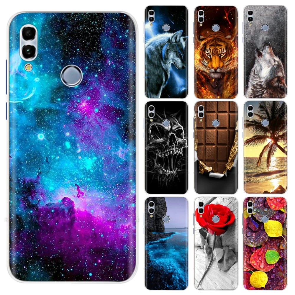 Для Huawei P Smart 2019 чехол милая мягкая термополиуретановая накладка на заднюю панель