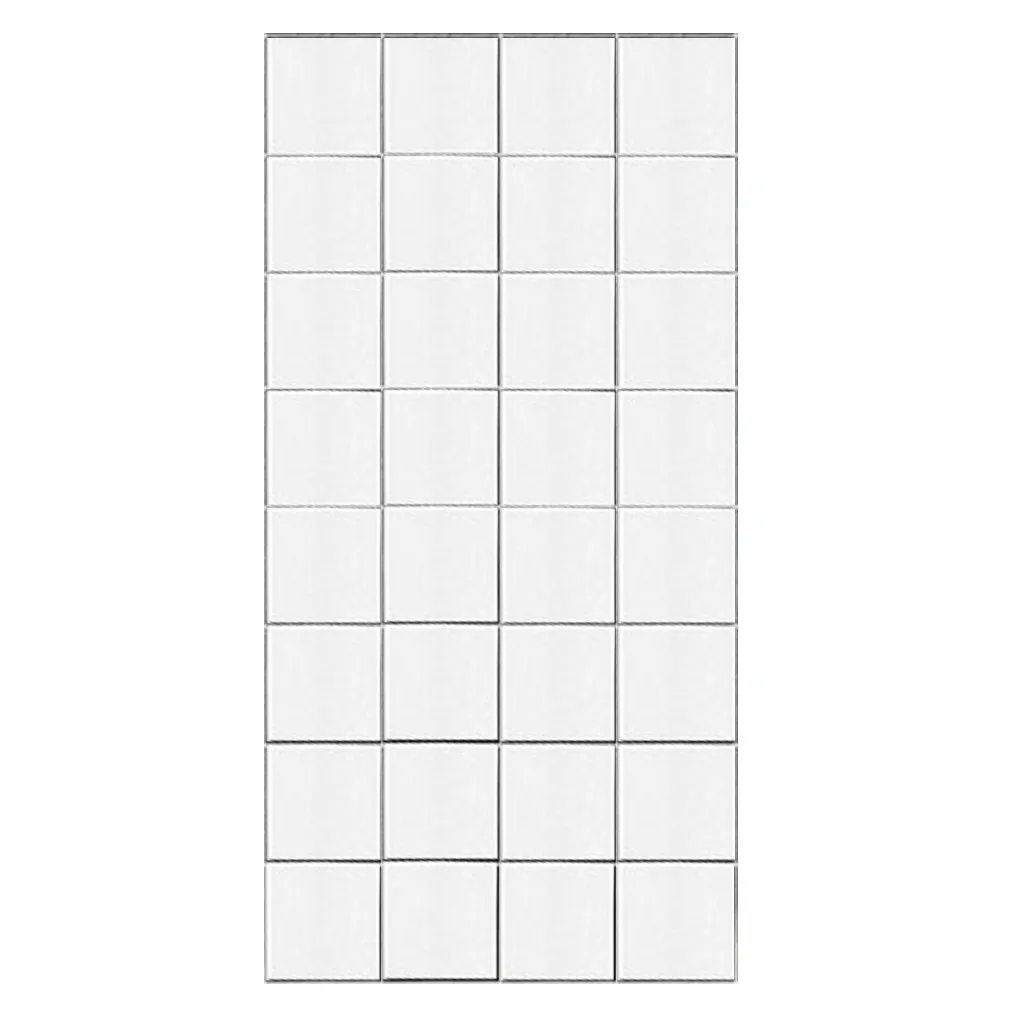 Настенная Наклейка для комнаты украшение Белая клетчатая мебель ремонт стен