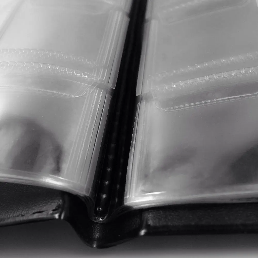 

Leather Coin album 10 pages 120 pockets coin album for coins pockets tokens Commemorative Coin,medallions badges collection book