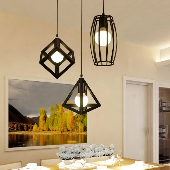 A Chandelier Three Head Led Table Lamp Northern Europe Originality Wrought Iron Study Toggery Personality Lamps And Lanterns | Лампы и