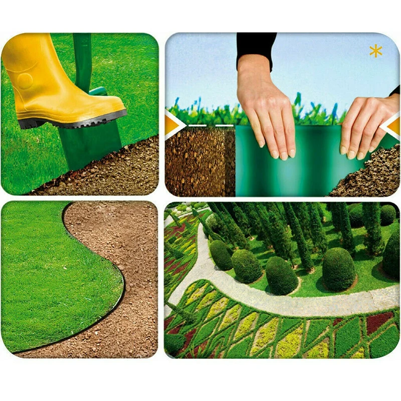 

Ограждение для газона, 10/12/15/20 см