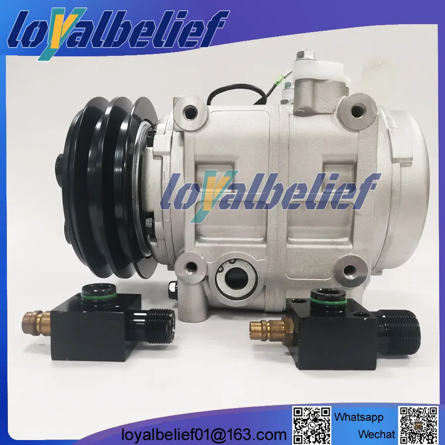 

TM31 DKS32CH A/C Compressor For bus Nissan Coaster mini TM31 506010-1720 506210-0511 5060101720 5062100511 12V / 24V 404a /R134a