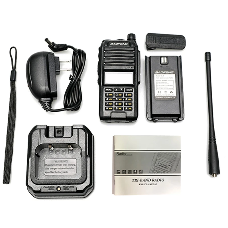 

2020 Baofeng BF-A58S Dual Band Ham Radio uhf vhf Walkie-Talkie 5W Tri Band 136-174MHz&400-480MHz Handheld hf Transceiver New