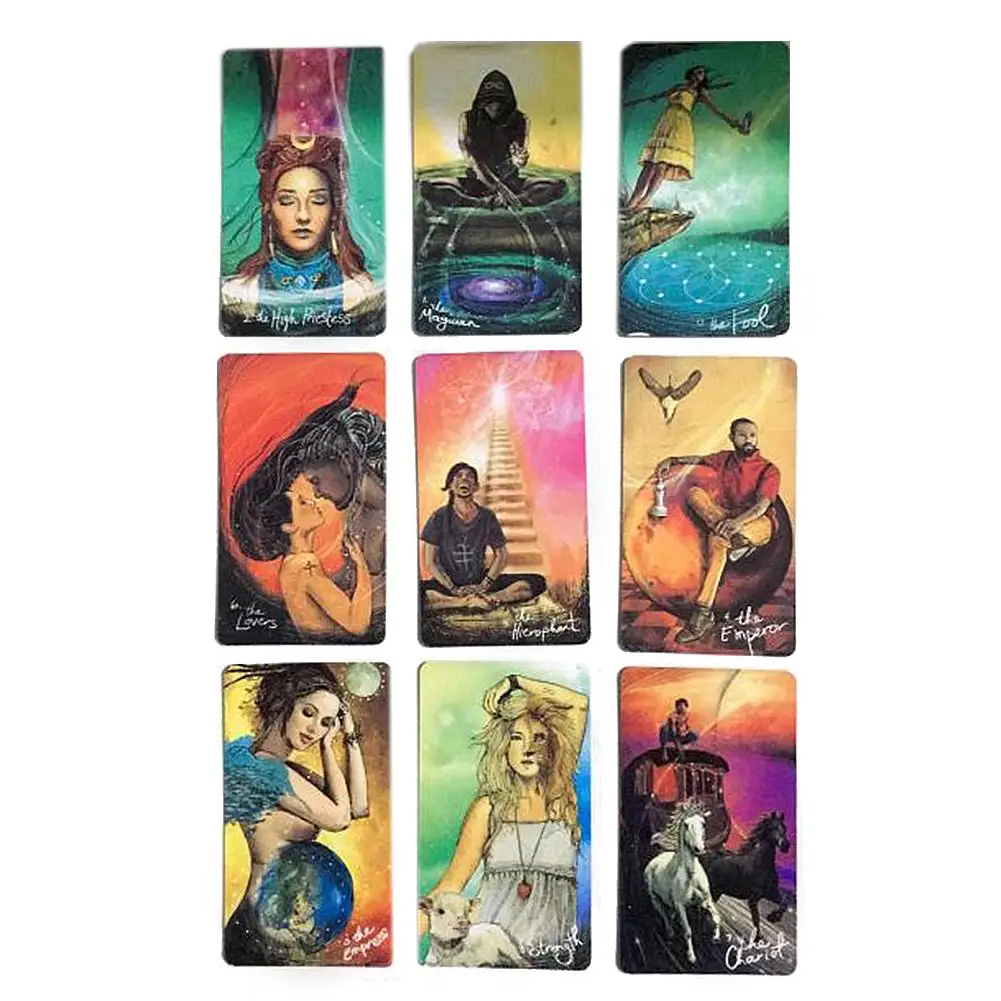 Карты Tarot Light Seer's карточки в формате PDF на английском языке для семейной колоды