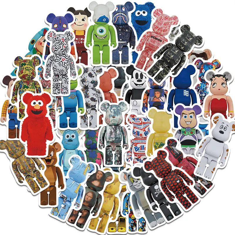 50 шт. водостойкие наклейки-граффити на мотоцикл Дорожный чемодан гитару