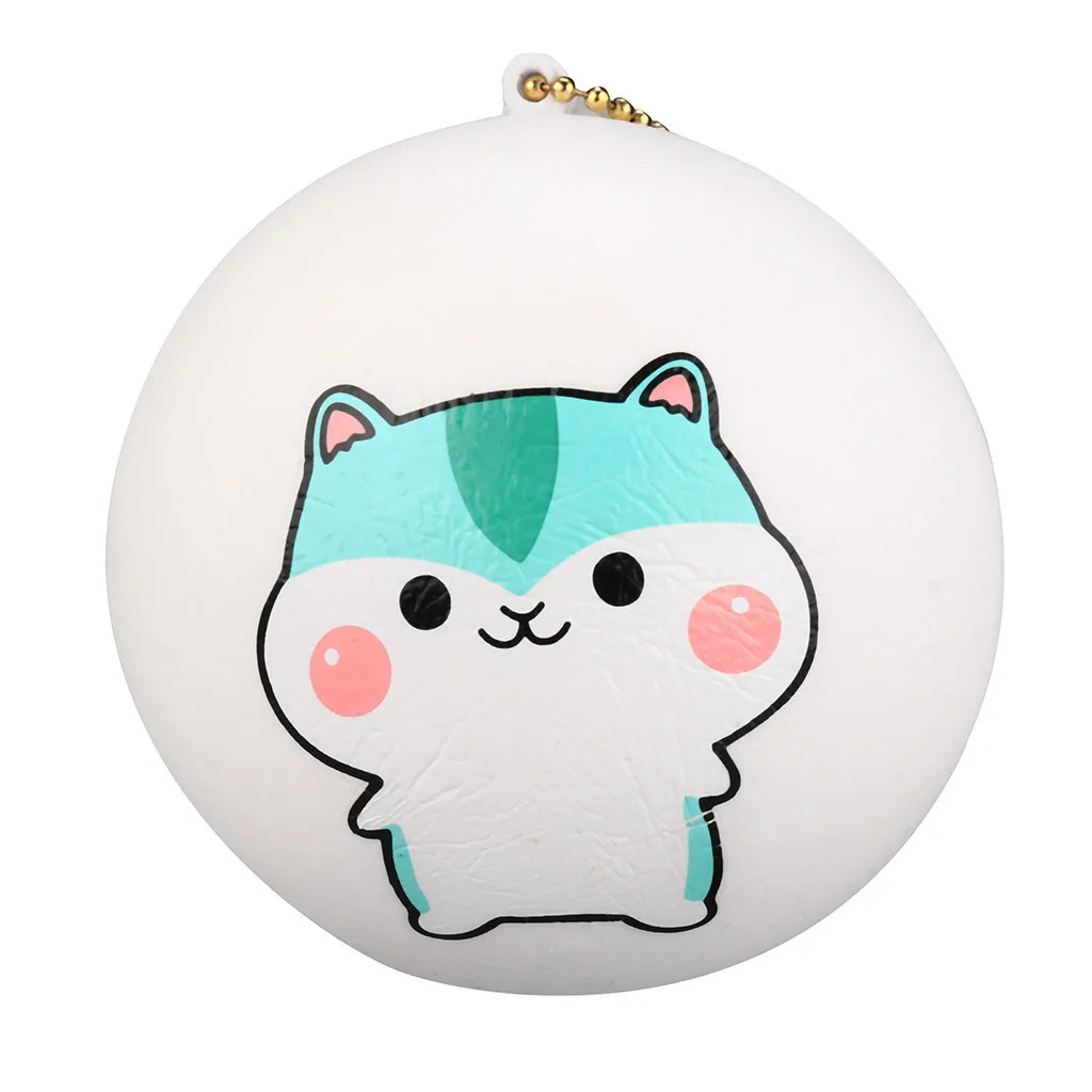 Игрушка для имитации пончика мягкая цветная пончик с ароматом медленно