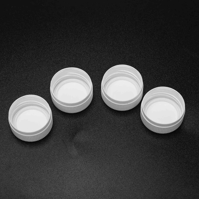 

16Oz Plastic Bottles with Caps, Clear 46Pcs - Empty PET Juice Containers Bottle in Bulk, White Tamper Resistant Lids