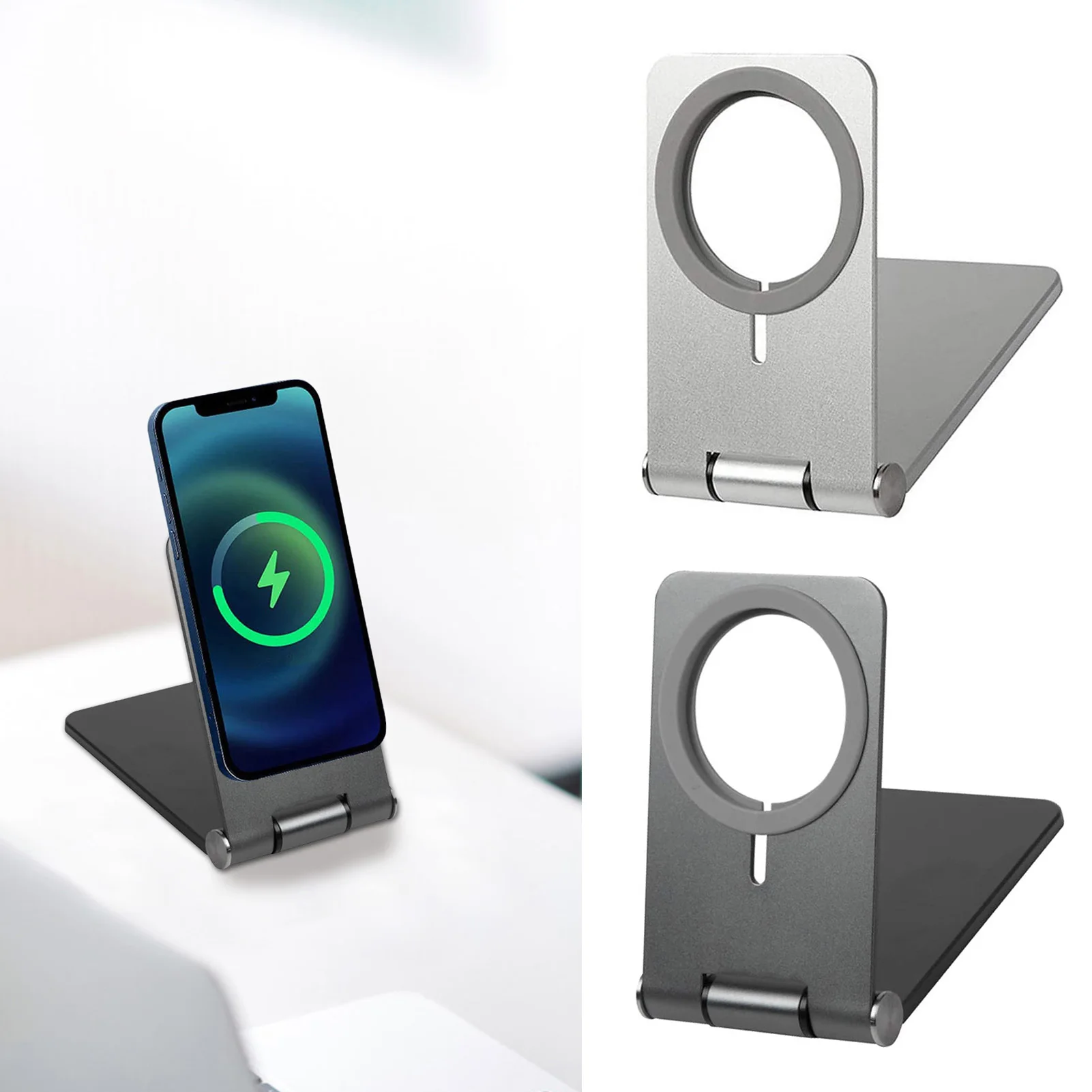 

New Wireless Charging Foldable Stand Bracket Holder For IPhone 12/for 12 Pro/ 12 Mini/12 Pro Max Magsfe Charger