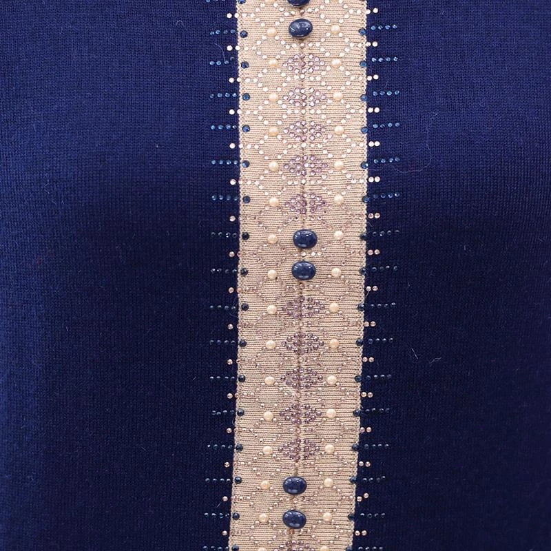 Женский кашемировый свитер среднего возраста весенне-осенний Модный