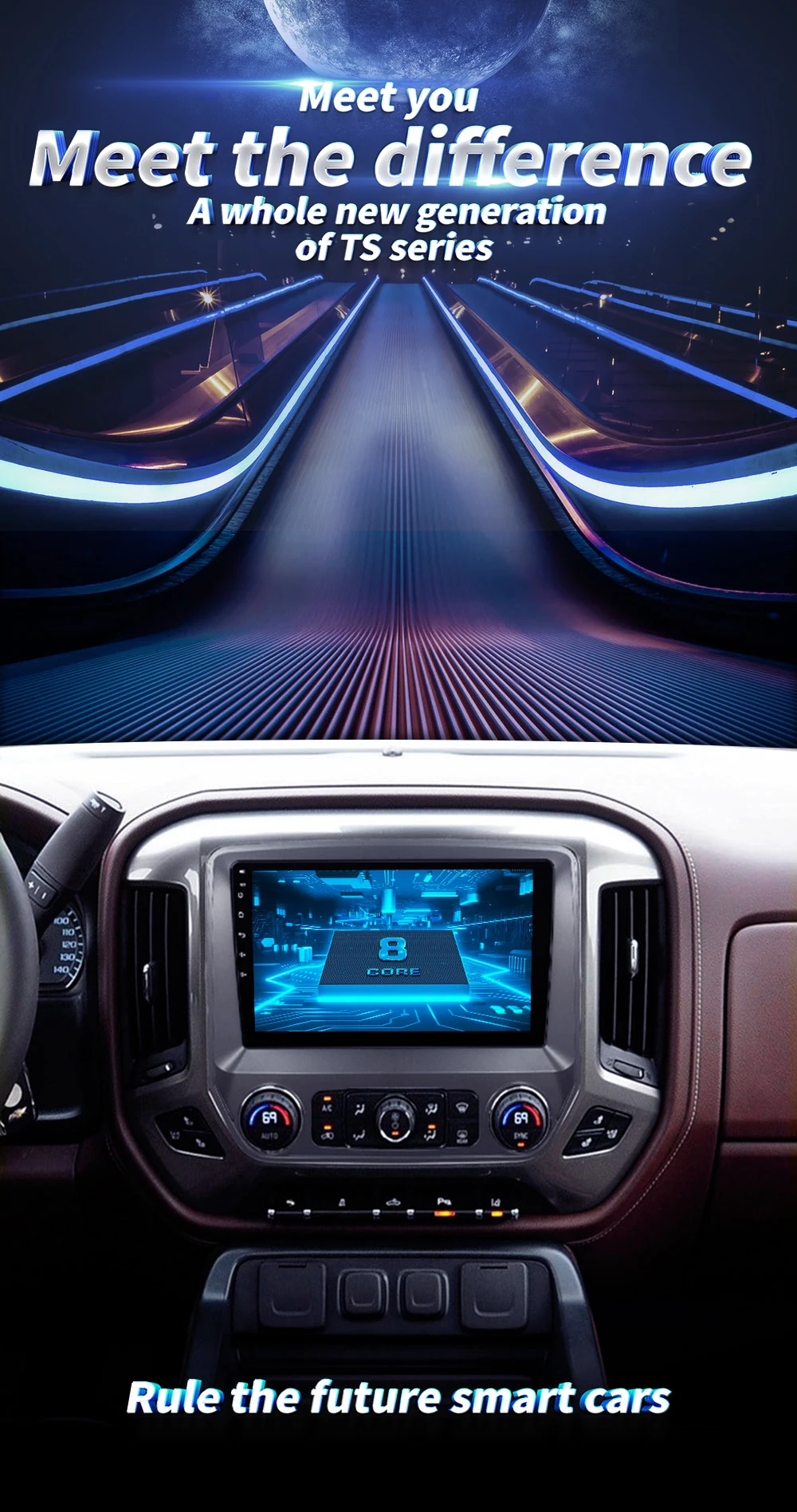 Android 9,0 автомобильный DVD gps стерео аудио навигационная система для Chevrolet Silverado GMC sierra- лет радио плеер