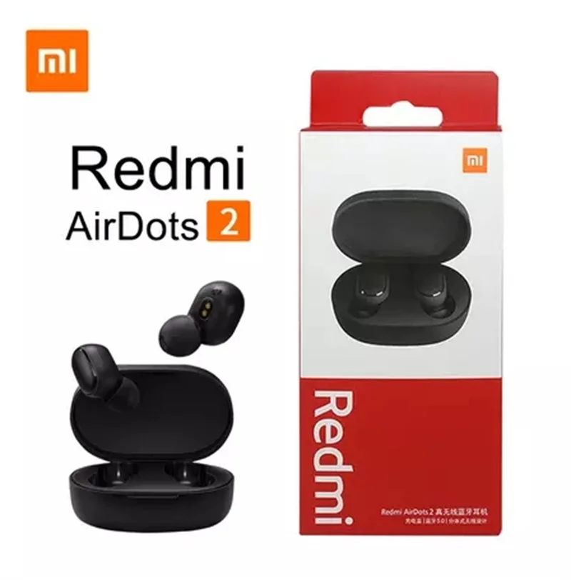 

TWS-наушники Xiaomi Redmi Airdots 2 с микрофоном и поддержкой Bluetooth 5,0