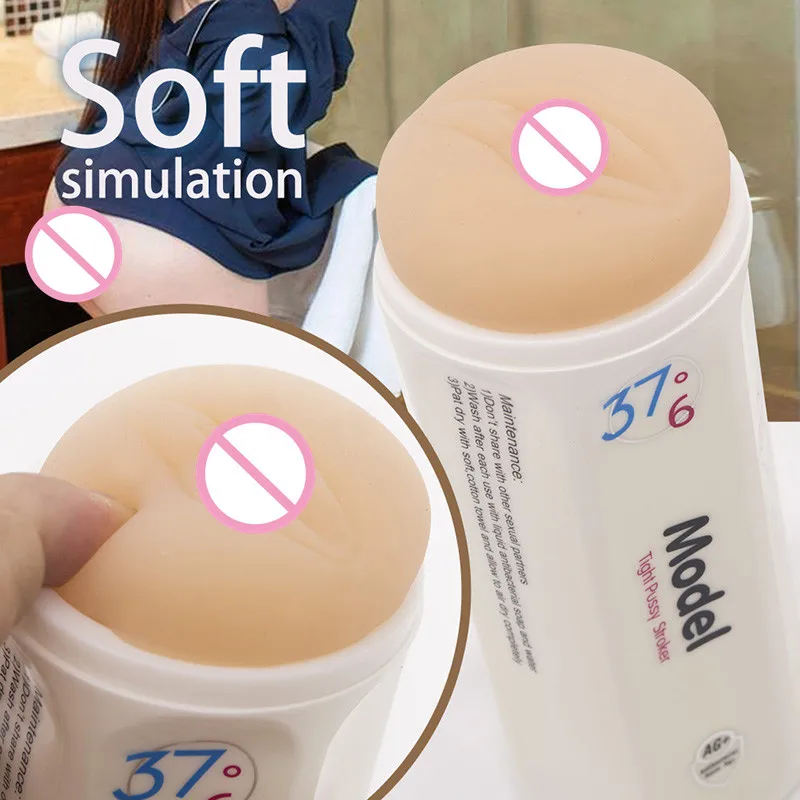 Реалистичное Силиконовое плотно Stroker чувствовать себя реалистичные вагины