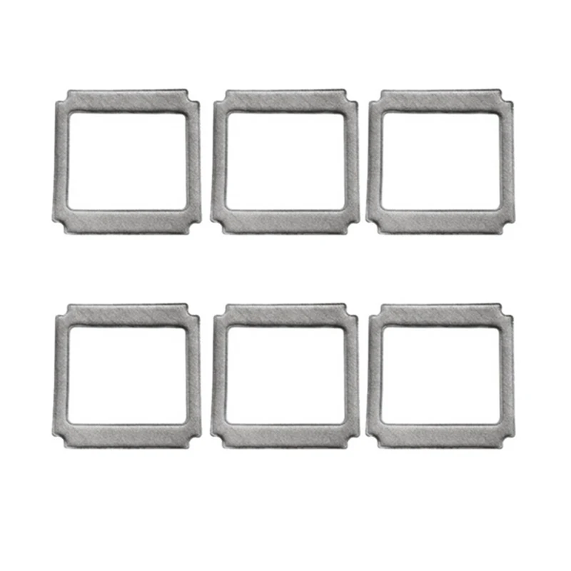 

6Pcs For Ecovacs W830 Series W833 Robot Window Vacuum Cleaning Fiber Mop Cloth Replacement Accessories Parts