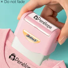 Custom-Made Stamp Baby Boys Girls DIY Toys For Children Customized Sticker Name Seal Student Clothes Chapter No Fade Security 06