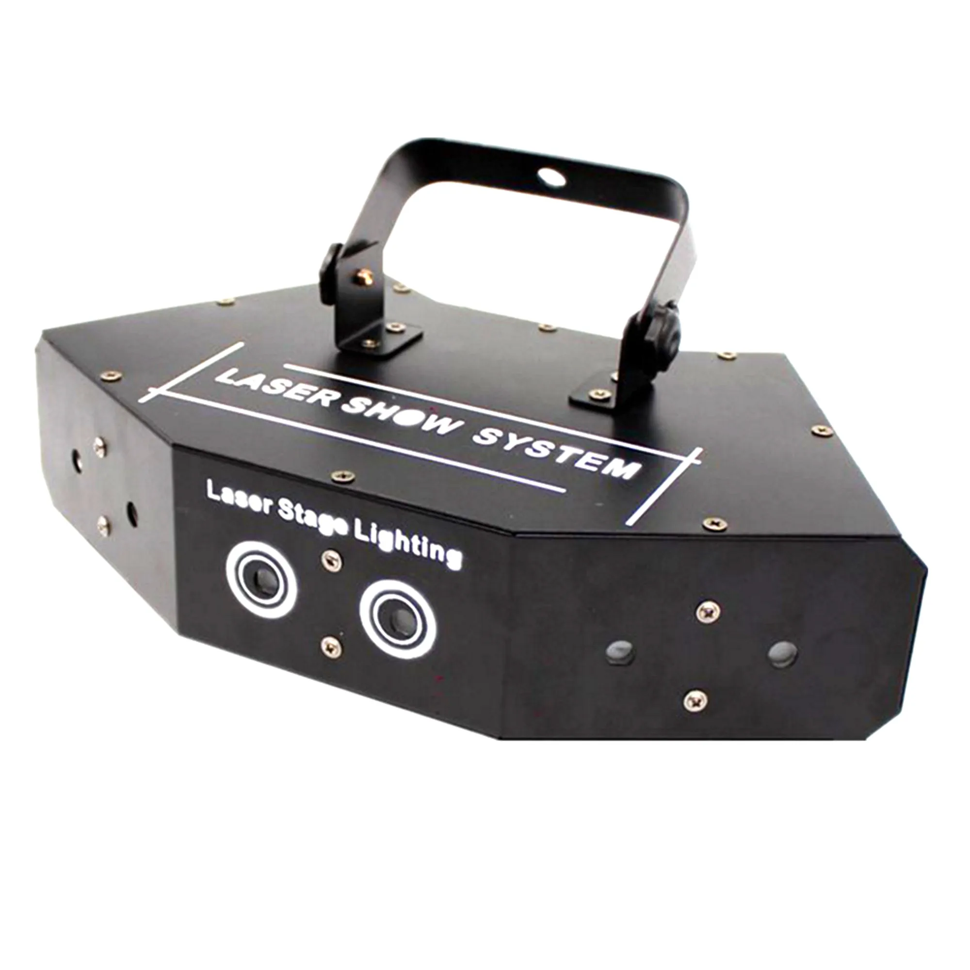 Веерообразный шестиглазный сканирующий RGB Лазерный свет для DJ диско клуба