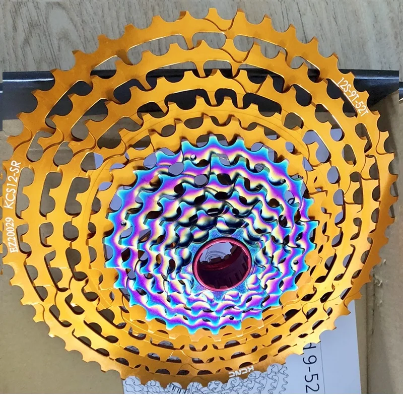 KCNC кассеты 12 скоростные MTB 9 52 зубья для XX1Eagle XD XDR 12S SRAM золотой розовый красный